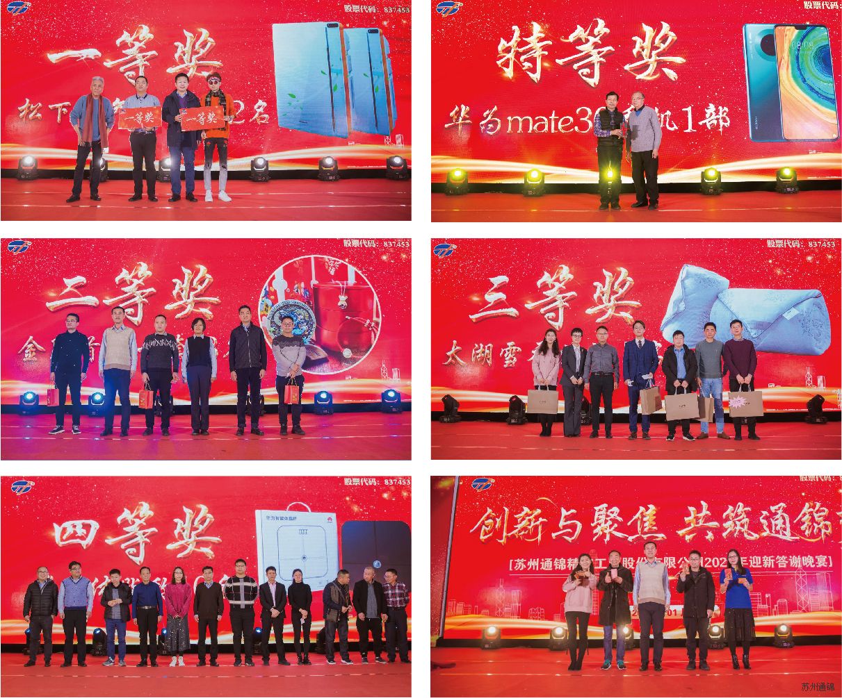 創(chuàng)新與聚焦 共筑通錦夢 2020通錦迎新答謝晚宴 圓滿落幕